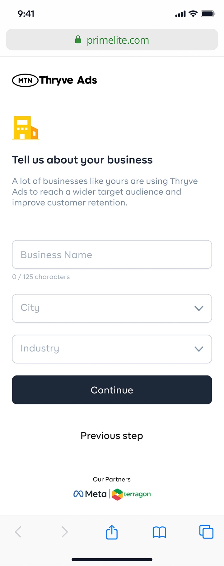 Business Setup